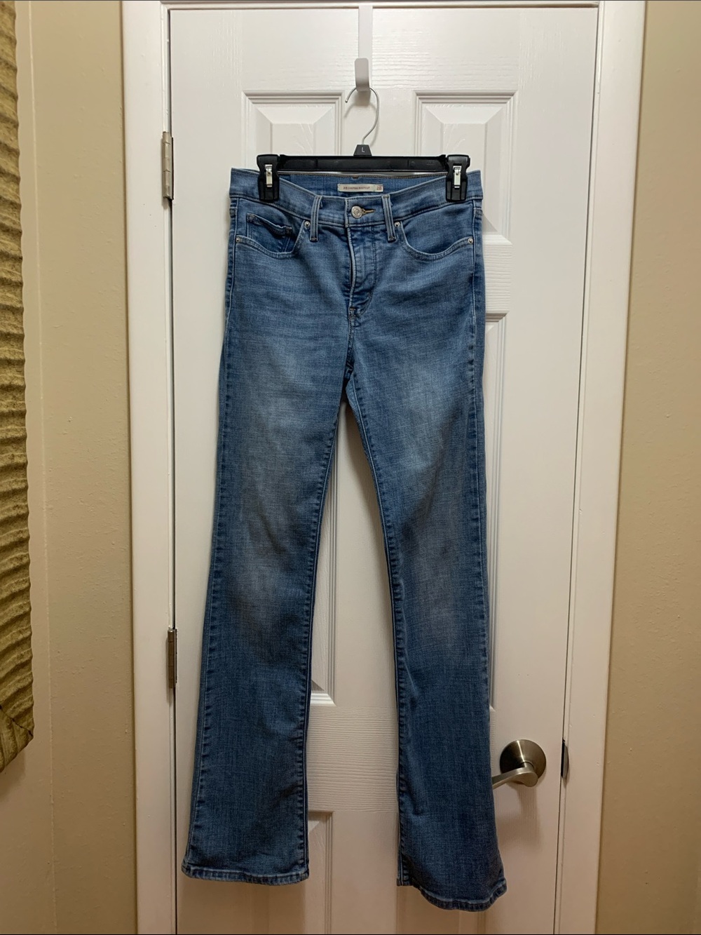 Women’s Levi’s Shaping Boot Cut Light Blue Jeans